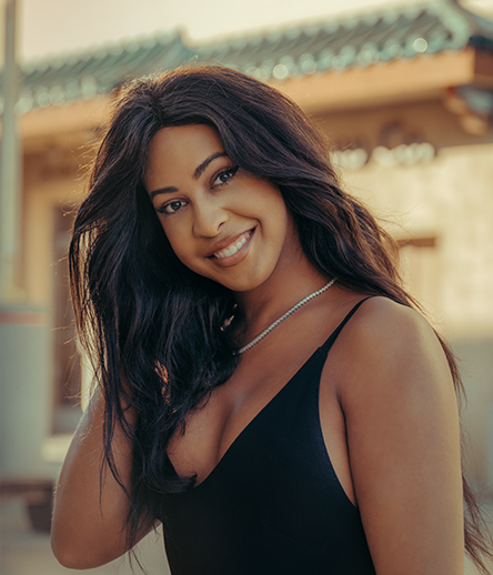 Beautiful smiling woman