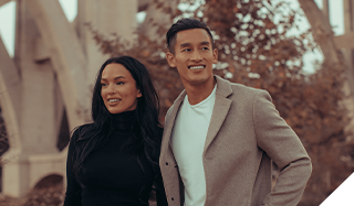Happy couple